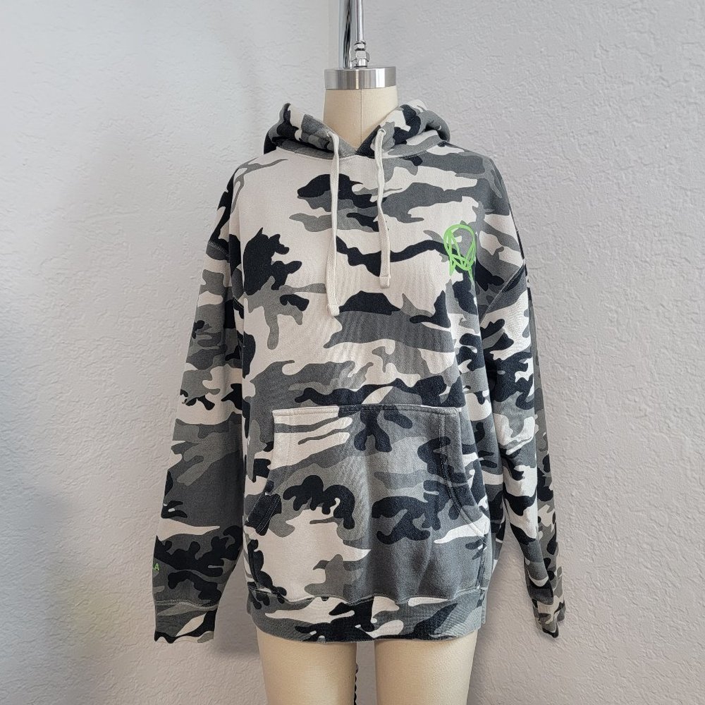 OWSLA Camo Hoodie Sweater